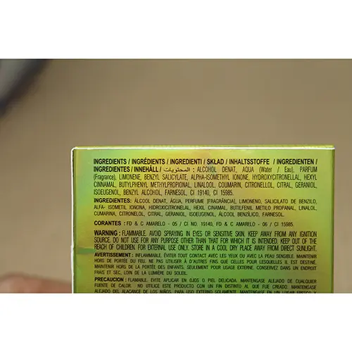 Foto dell’avviso ufficiale: Creation lamis Golden wave Profumo — rischio: Rischio chimico (A12/02109/24)