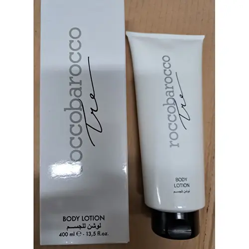 Photo de l’avis officiel: Rocco Barocco Tre Lotion pour le corps — risque: Risque chimique (A12/02018/24)