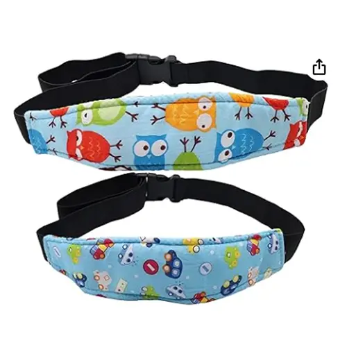 Photo from the official notice: Abanok head support strap — injuries & suffocation risk