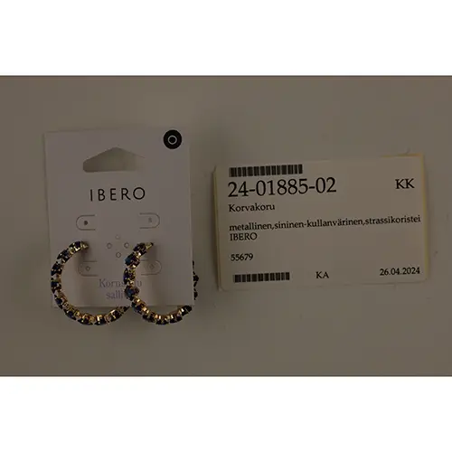 Foto dell’avviso ufficiale: Ibero Korustelu sallittu Orecchini — rischio: Rischio chimico