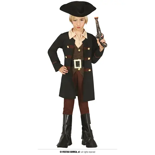Photo de l’avis officiel: Fiestas Guirca PIRATE Costume de fantaisie pour enfants — risque: Risque chimique