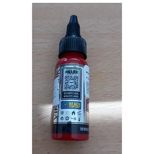 Foto aus der offiziellen Meldung: Viking by Dynamic Encre stérile - mélange pour le tatouage - Dynamic Tätowierfarbe — Risiko: Chemikalie