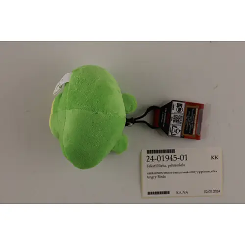 Foto del aviso oficial: Angry birds Plush Bag Clip - Red, Plush Bag Clip - Leonard Juego de juguetes suaves — riesgo: Atragantamiento