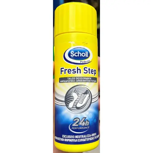Photo de l’avis officiel: Scholl Fresh Step Déodorant — risque: Risque chimique
