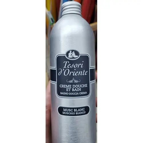 Photo de l’avis officiel: Tesori dìOriente Muschio bianco Crème de bain et de douche — risque: Risque chimique