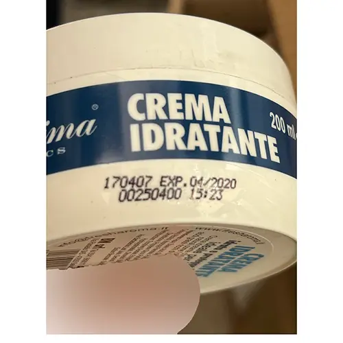 Photo de l’avis officiel: Bellissima Cosmetics Crème hydratante — risque: Risque chimique