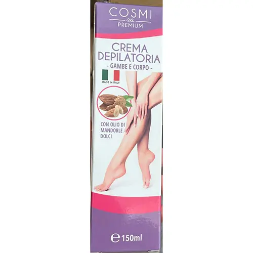 Foto dell’avviso ufficiale: Cosmi Crema depilatoria gambe e corpo — rischio: Rischio chimico