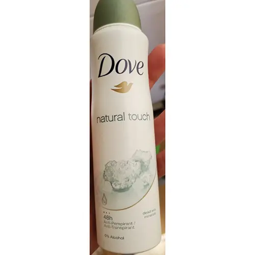 Photo de l’avis officiel: Dove Natural Touch Déodorant — risque: Risque chimique