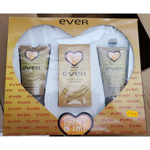 Photo de l’avis officiel: Qualikos Essance of love Ever e Real Ensemble de beauté — risque: Risque chimique