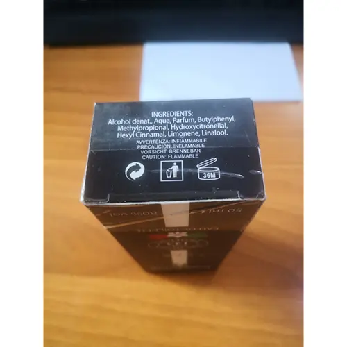 Foto dell’avviso ufficiale: Orchidea Profumi Scent Intense Profumo — rischio: Rischio chimico