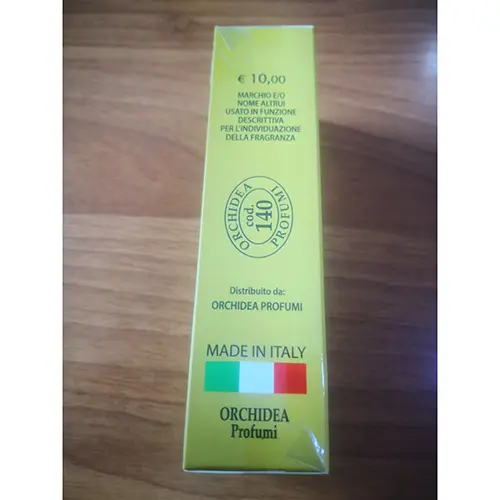 Photo de l’avis officiel: Orchidea Profumi Milione Parfum — risque: Risque chimique