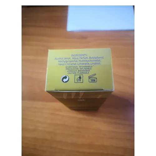Foto dell’avviso ufficiale: Orchidea Profumi Inteza cafe Profumo — rischio: Rischio chimico
