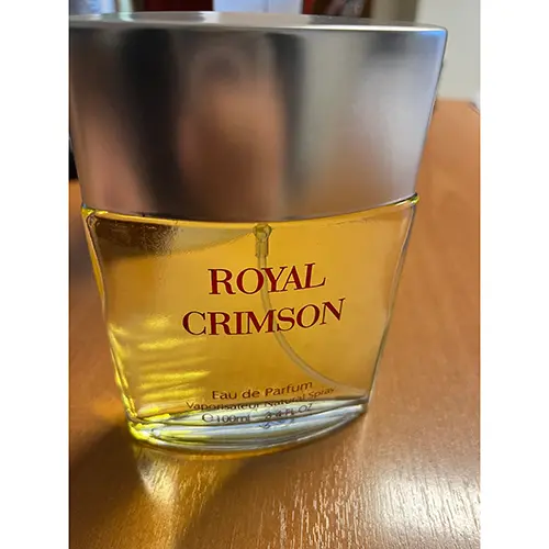 Foto dell’avviso ufficiale: Royal Crimson Profumo — rischio: Rischio chimico