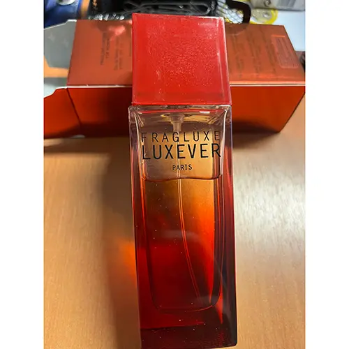 Photo de l’avis officiel: FRAGLUXE Luxever Eau de toilette — risque: Risque chimique