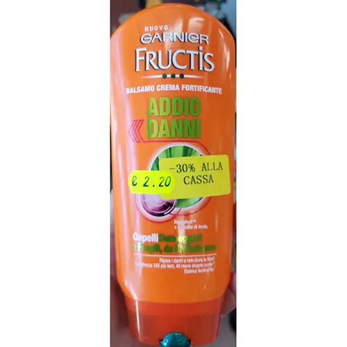 Photo de l’avis officiel: Garnier Balsamo crema fortificante Après-shampooing — risque: Risque chimique