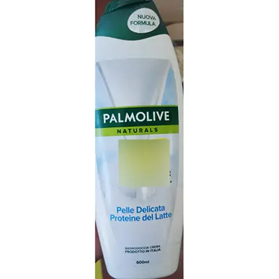 Photo de l’avis officiel: Palmolive Pelle delicata Crème de bain et de douche — risque: Risque chimique