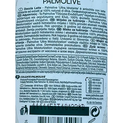 Photo de l’avis officiel: Palmolive Naturals Lait de douche — risque: Risque chimique