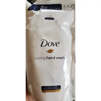 Foto dell’avviso ufficiale: Dove Caring hand wash Sapone liquido — rischio: Rischio chimico (A12/02305/24)