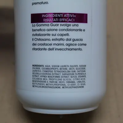 Photo de l’avis officiel: DIKSON Tutti i giorni capelli normali Shampoo — risque: Risque chimique