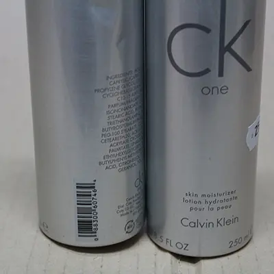 Photo de l’avis officiel: Calvin Klein CK One Lotion pour le corps — risque: Risque chimique