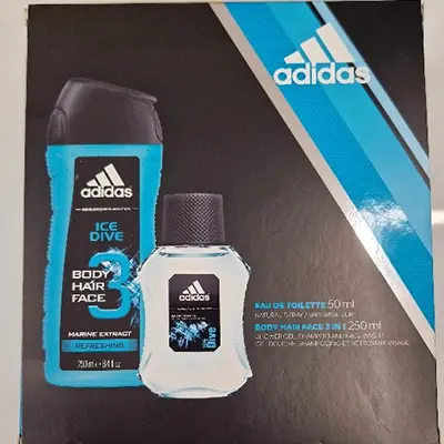 Photo de l’avis officiel: Adidas Ice dive Ensemble de cosmétiques — risque: Risque chimique