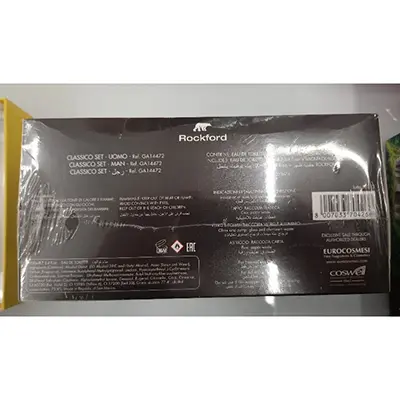 Foto dell’avviso ufficiale: Rockford Classico Eau de toilette — rischio: Rischio chimico