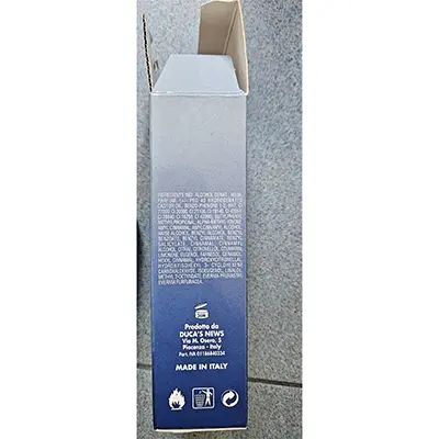 Foto dell’avviso ufficiale: Aqua Aqua Profumo — rischio: Rischio chimico