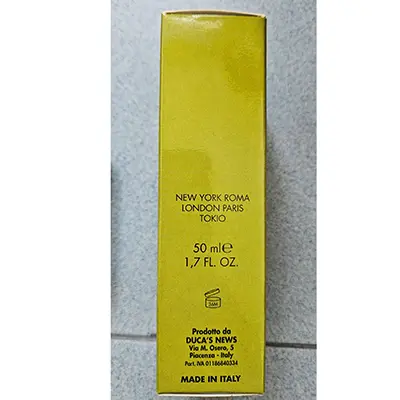 Photo de l’avis officiel: Huno Boxx Huno Boxx Eau de toilette — risque: Risque chimique