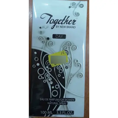 Photo de l’avis officiel: New Brand Perfumes Together Day Parfum — risque: Risque chimique