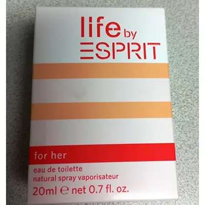 Photo de l’avis officiel: Esprit Life by Esprit for her Eau de toilette — risque: Risque chimique