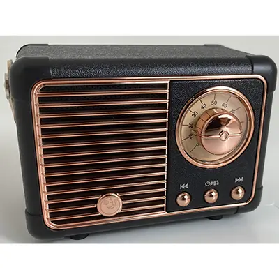 Foto uit de officiële melding: Portable Wireless Speaker Draadloze luidspreker — risico: Chemische risico's & Milieu