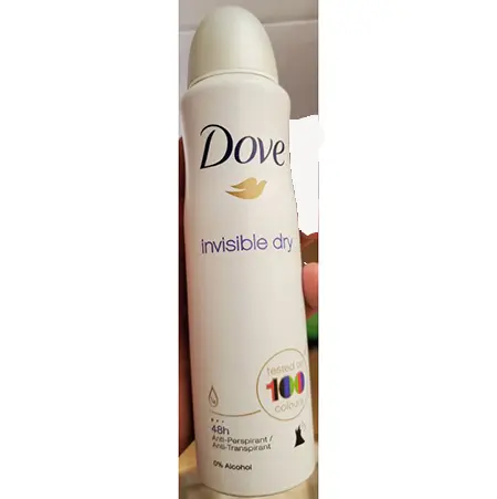 Photo de l’avis officiel: Dove Invisible dry Déodorant — risque: Risque chimique (A12/02353/24)