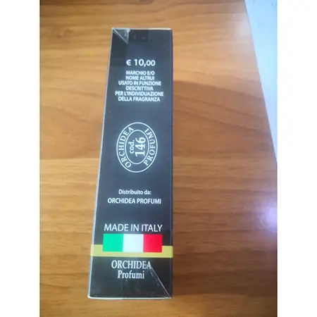 Photo de l’avis officiel: Orchidea Profumi Tabacco Vaniglia Parfum — risque: Risque chimique