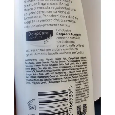 Foto dell’avviso ufficiale: Dove Crema di mandorle e fiori di Ibisco Crema per il corpo — rischio: Rischio chimico