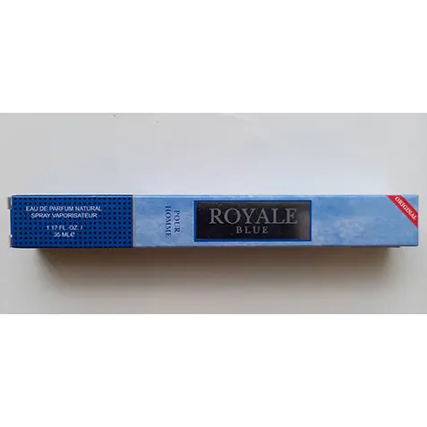 Photo de l’avis officiel: ROYALE BLUE Parfum — risque: Risque chimique
