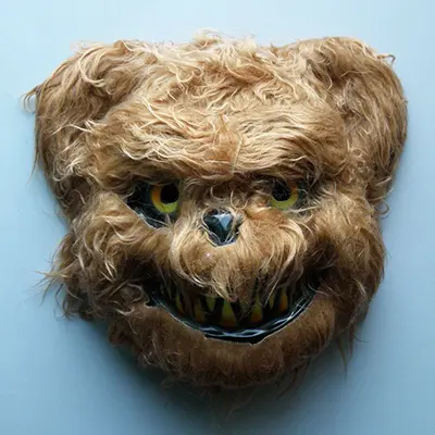 Photo from the official notice: Tedi Maske fancy-dress face mask — burns risk