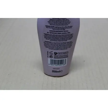 Photo from the official notice: Cera di Cupra ® Anti Age rinfrescante face tonic — chemical risk