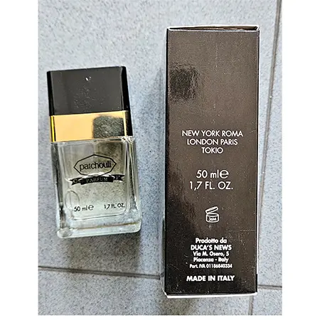 Photo de l’avis officiel: Patchouli Patchouli Parfum — risque: Risque chimique