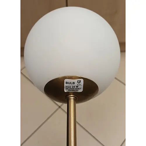 Photo de l’avis officiel: Pepco Portable lamp Lampe portable — risque: Choc électrique