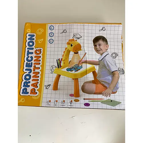 Photo from the official notice: GIRAFFE DRAWING TABLE | LED giraffe Drawing Table for Kids' Learning Fun — environment risk