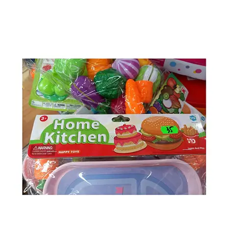 Photo from the official notice: HOME KITCHEN plastic toy set — choking risk