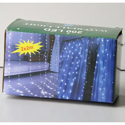 Photo de l’avis officiel: 200 LED WATERFALL LIGHT Chaîne d'éclairage — risque: Choc électrique