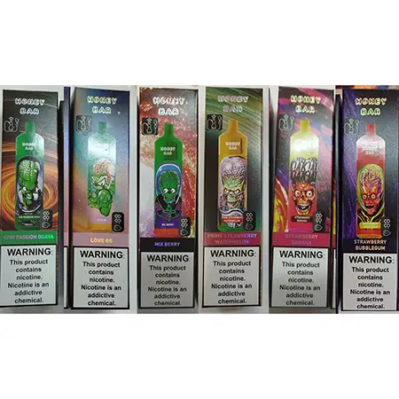 Photo de l’avis officiel: HONEY BAR PRO 25000 Cigarette électronique jetable — risque: Risque chimique