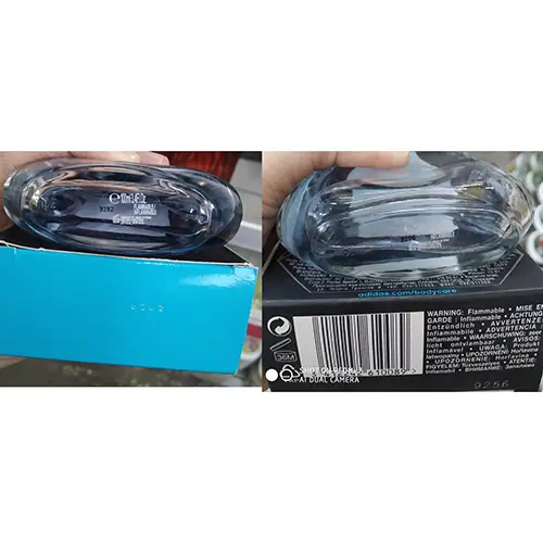 Photo de l’avis officiel: Adidas Ice Dive Eau de toilette — risque: Risque chimique (A12/02503/24)