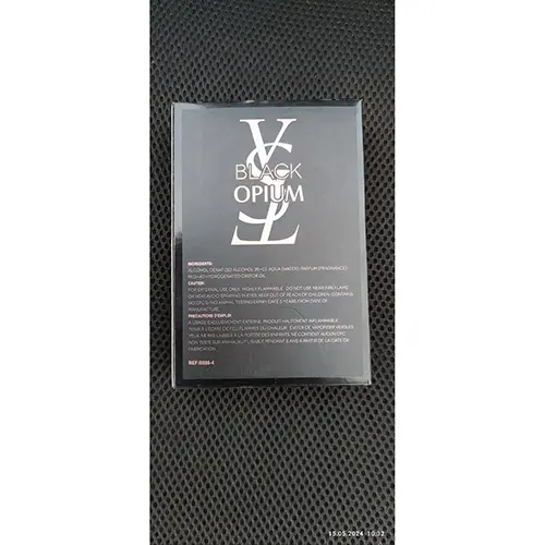 Photo de l’avis officiel: BLACK OPIUM Parfum — risque: Risque chimique (A12/02522/24)