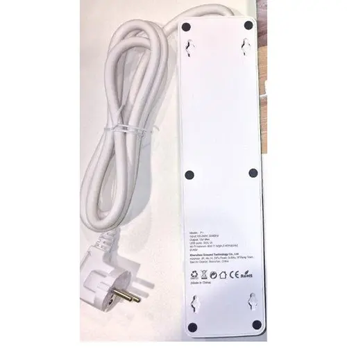 Foto dell’avviso ufficiale: GOSUND Wi-Fi Smart Power Strip Piombo di estensione — rischio: Scossa elettrica