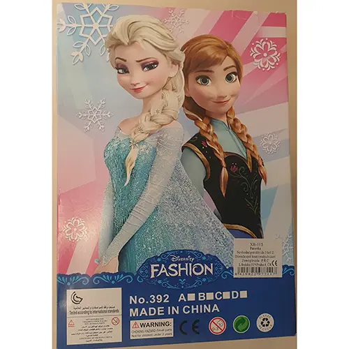 Foto do aviso oficial: Diversity Fashion SNOW AND ICE COLORS Conjunto de bonecas de plástico — risco: Químico
