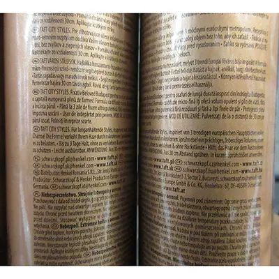 Foto aus der offiziellen Meldung: Schwarzkopf Beloved Budapest WAVY VOLUME ULTRA STRONG 4 Haarspray — Risiko: Chemikalie