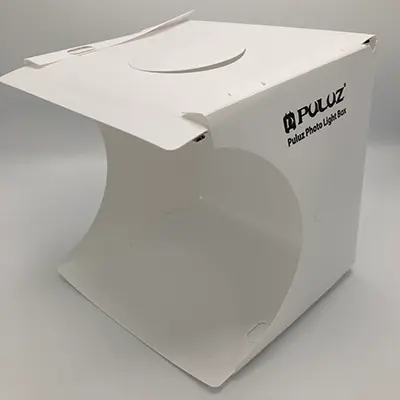 Photo from the official notice: Puluz led lamp box — environment risk