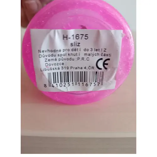 Foto do aviso oficial: Crystal Sojl Hello Summer Crystal Sojl Hello Summer Toy slime — risco: Químico (A12/02602/24)